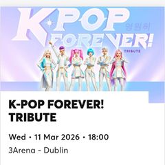 k pop concert 3 tickets