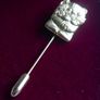 Vintage Forever Friends Stick Pin Broach Badge Andrew Goldsword Gold Tone Bear Image 5