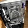 White computer cage and AIO Image 2