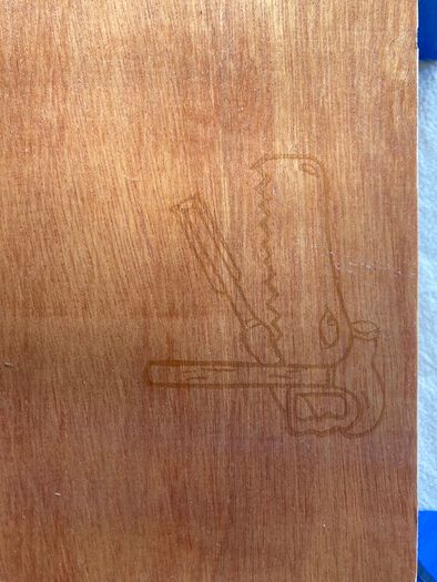 A3 Woodzilla Lino Press