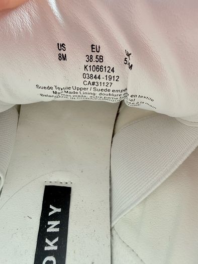 DKNY Rachy white chunky runner