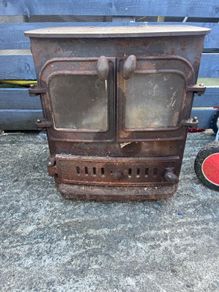 wood burning stove