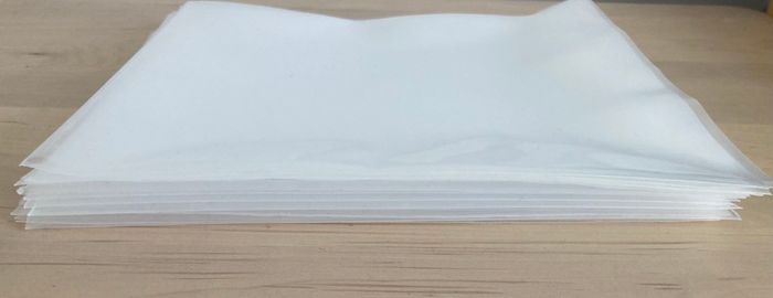 20 x 7 inch Vinyl Sleeves