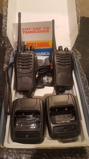 walkie talkies