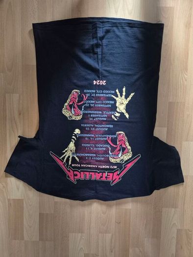 2024 Metallica Shirt M North American Tour Gillette Stadium Official Concert