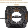 Universal van Heavy duty Seat Swivel Base 360 Deg Forward Reverse Rotation Heavy Duty Chair Swivel Base for RV Truck Commercial Engineering Vehicle Image 2
