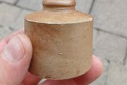 Vintage stoneware ink bottle