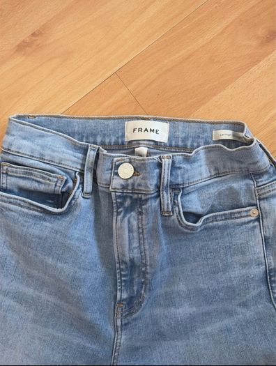 FRAME Le High Straight Leg Jeans