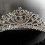 Bride's Designer Crystal Head piece Image 2