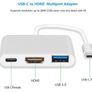 4K Type C USB-C HDMI Cable Adapter for Galaxy S20 S9 S10 S8 PLUS Macbook Huawei Image 2