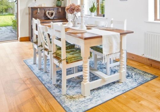 Dining table and chairs