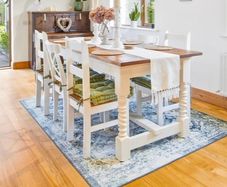Dining table and chairs