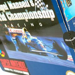 Nigel Mansells World Championship Racing for Super Nintendo SNES - Boxed