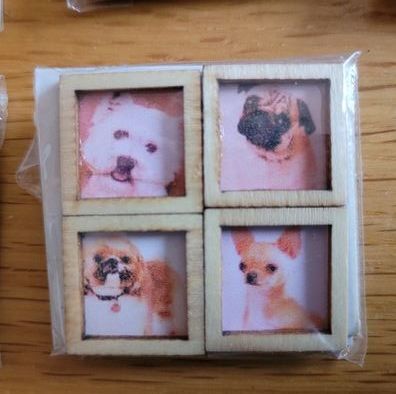Miniature Paintings, pictures for dolls houses