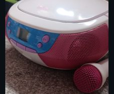 Mini CD player - Pink & White