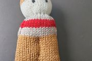 hand knitted dolls