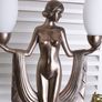 Table Lamp Villa Gatsby Art Deco Table Lamp Female Nude Bauhaus Lamp Image 8