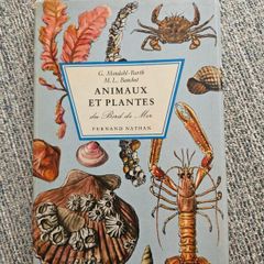 Animals And Plans Of The Sea. Authors: G. Mandahl-barth And M.l. Bauchot  Illustrator: Henning Anthon  Publisher: Fernand Nathan. Beautiful Illustrated Paperback In Good Condition.  See Photos For Same.