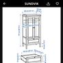 Children's Wardrobe (IKEA Sundvik range) Image 4
