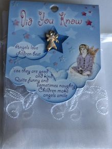 Guardian Angel Gift Pin Keepsake & Gift Bag