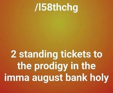 the prodidgy tickets