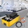 Air Hydraulic Pump, 10,000 PSI Hydraulic Foot Pump, 1.89 L Reservoir Foot Operated Air/Hydraulic Pump, with Hose and Spray Gun for Heavy Machinery Rigging, Auto Repair, Auto Body Frame Machines Image 8