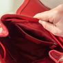 Coach pebble leather red backpack Image 8