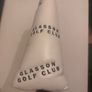Glasson Golf Club PRG Blade Putter Headcover (White/Black) Image 4