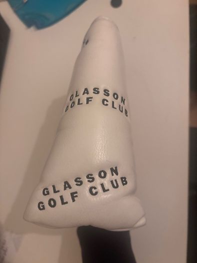 Glasson Golf Club PRG Blade Putter Headcover (White/Black)