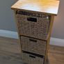 Bathroom Floor Storage - bamboo and sea grass Image 5