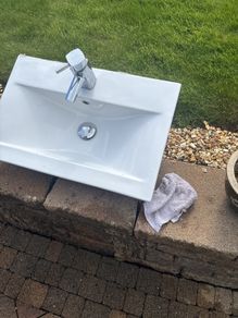 Sink with Tap