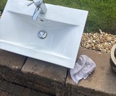 Sink with Tap