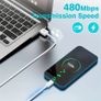 2.4A USB Type-C Fast Charging Data Sync Cable For Samsung Image 9