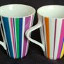Pair of Maxwell Williams Striped Mugs Image 3