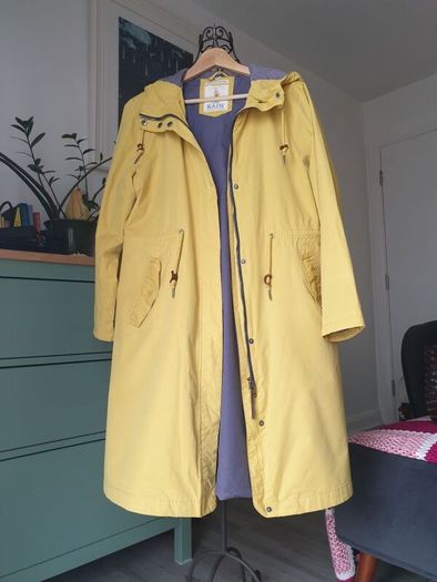 Seasalt Cornwall Raincoat Size Uk 12
