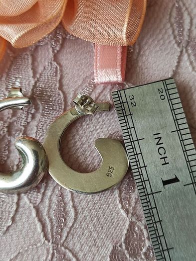 Sterling silver earrings