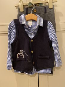 Jasper Conran Baby J 3 piece baby outfit 12-18 months