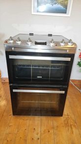 Zanussi Double Oven with Induction Hob