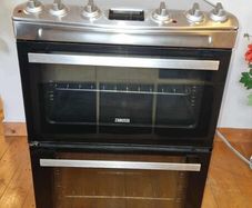 Zanussi Double Oven with Induction Hob