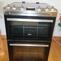Zanussi Double Oven with Induction Hob