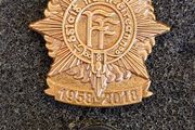 1958 / 2018  , irish un peacekeeping, commerative lapel pin.