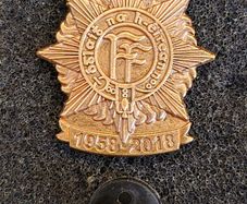 1958 / 2018  , irish un peacekeeping, commerative lapel pin.