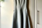 Zara grey wool mix dress XS