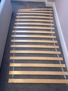 Ikea single slatted bed base - Luroy