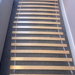 Ikea single slatted bed base - Luroy