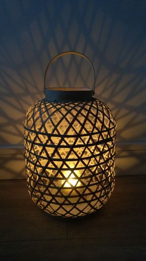 Wicker lantern