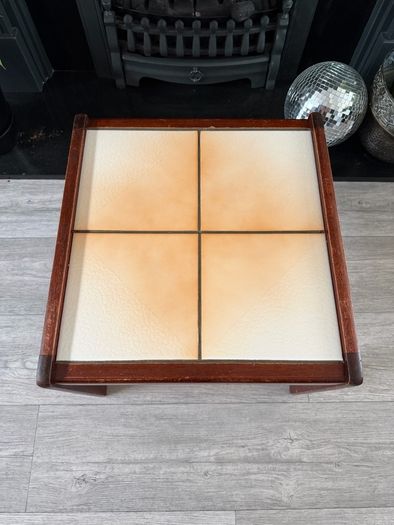 Mid Century Plant Side Coffee Table