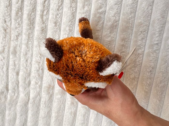 Ty Beanie Boos Rusty the Raccoon TySilk Beanie Soft Plush approx. 15 cm. Used Please see photos