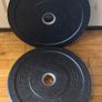 Olympic Bumper Weight Plates - 2 x 10KG's Image 2