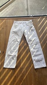 Levis jeans white denim